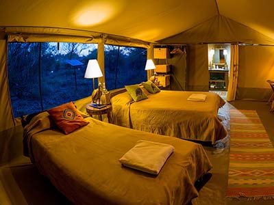 Porini Amboseli Camp mobile tent