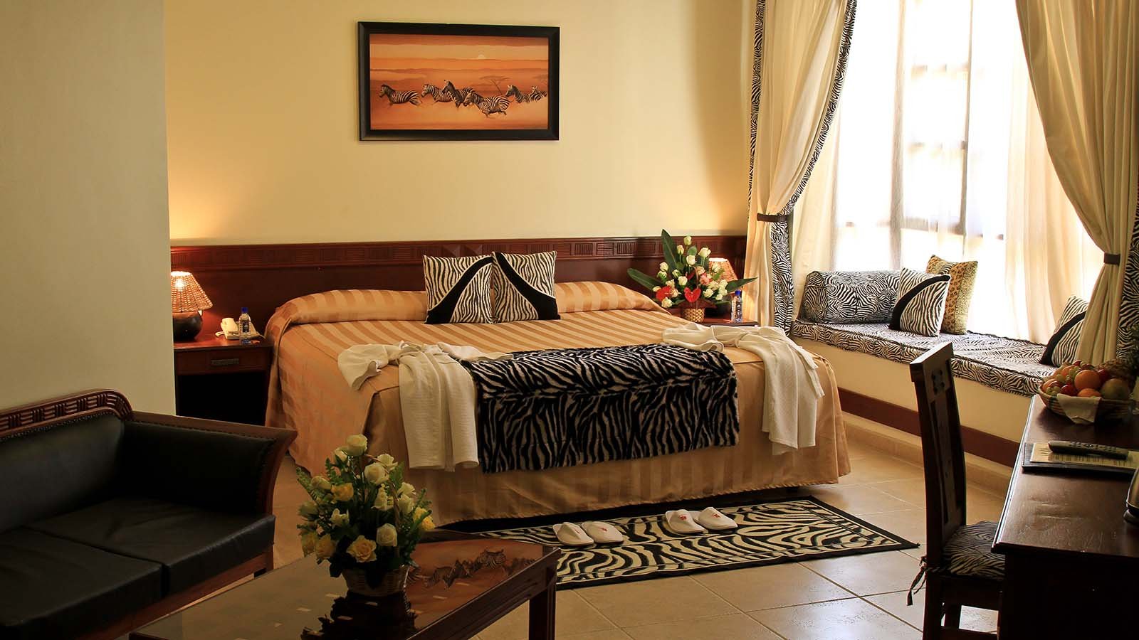 African Tulip double room