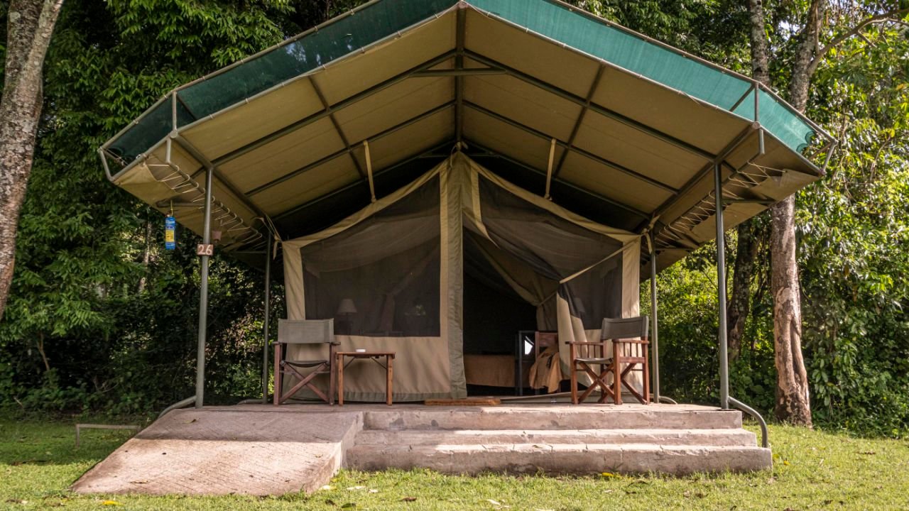 Governors Camp Wheelchair accessible tent