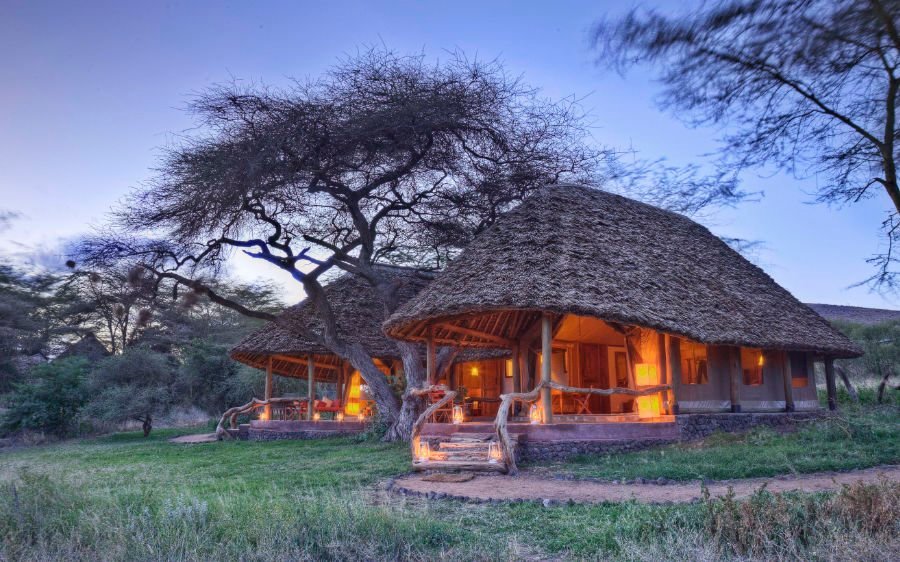 Tortilis Camp Family Tent in Amboseli National Park