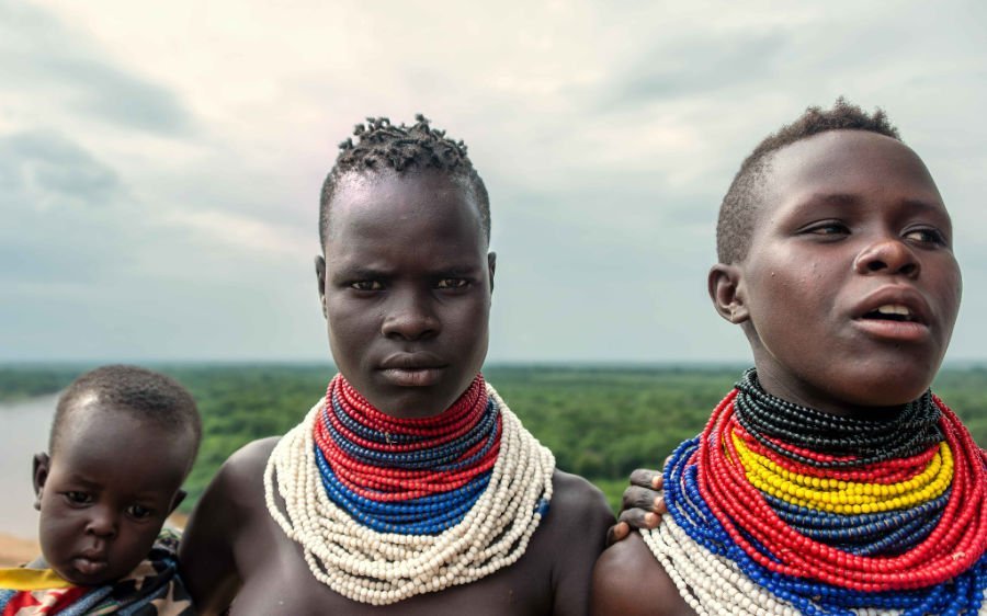 Ethiopia Tourism Karo Women South Ethiopia by Rod Waddington